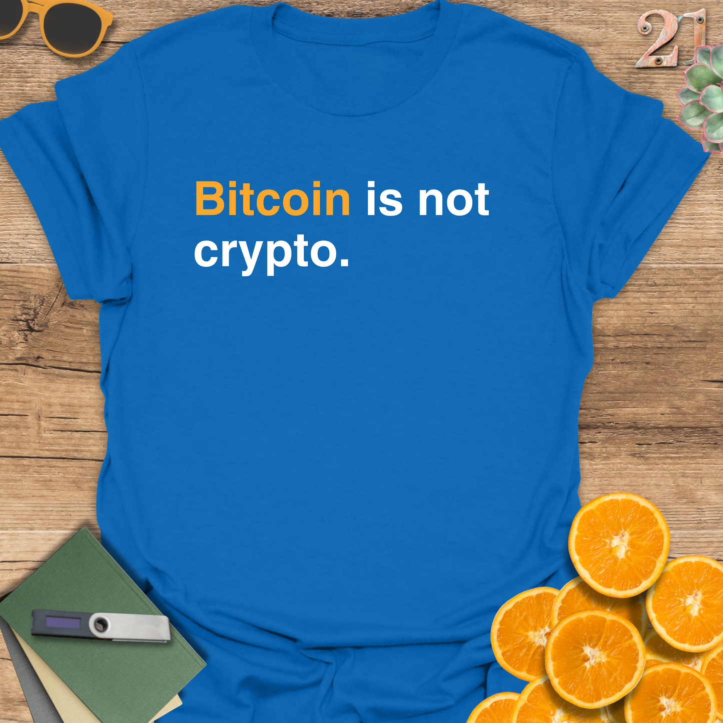 Bitcoin is not crypto T-Shirt