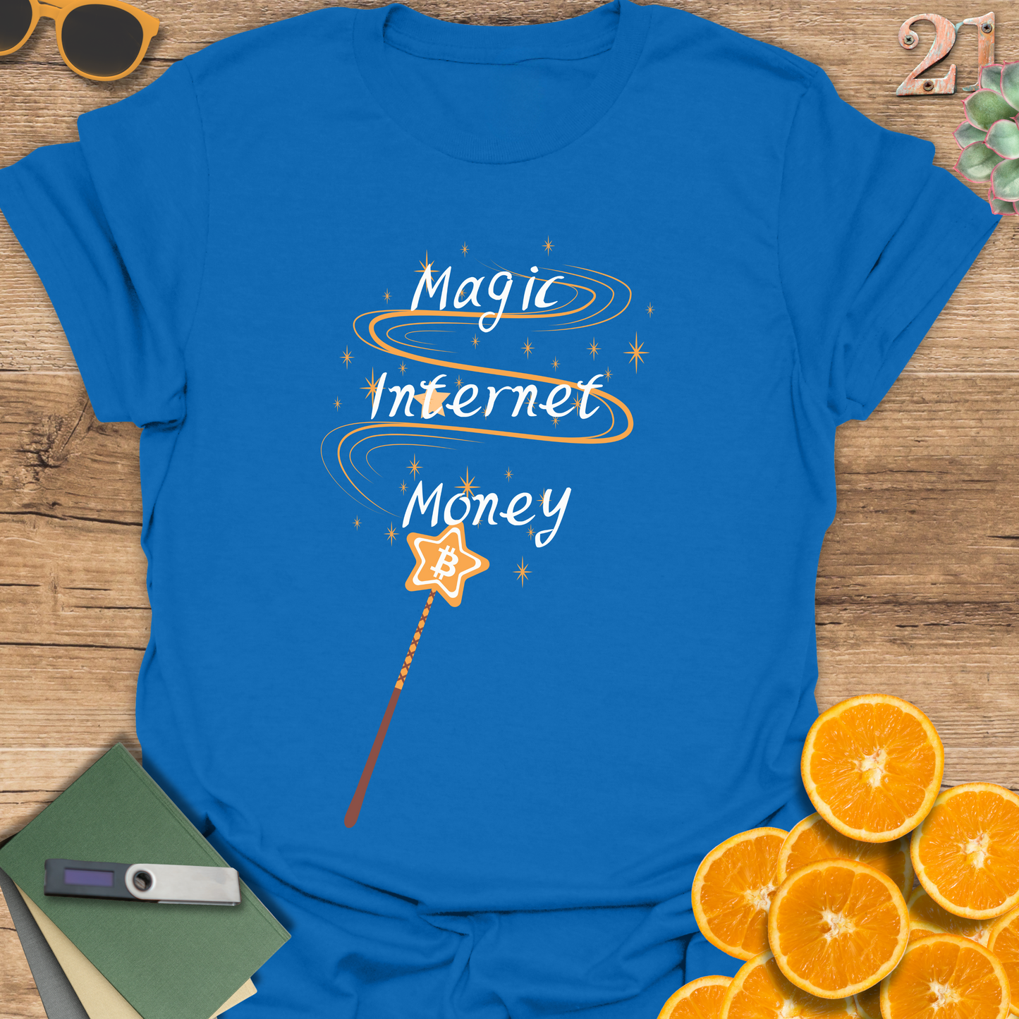 Bitcoin Magic Wand T-Shirt