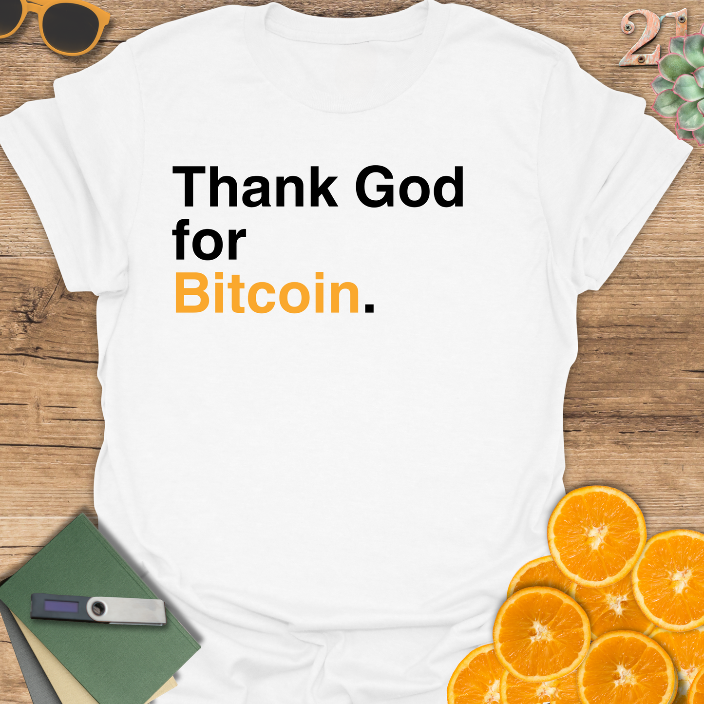 Thank God for Bitcoin T-Shirt