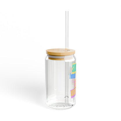 Sipper Glass with Straw - 16oz, Drinkware for Bitcoiners