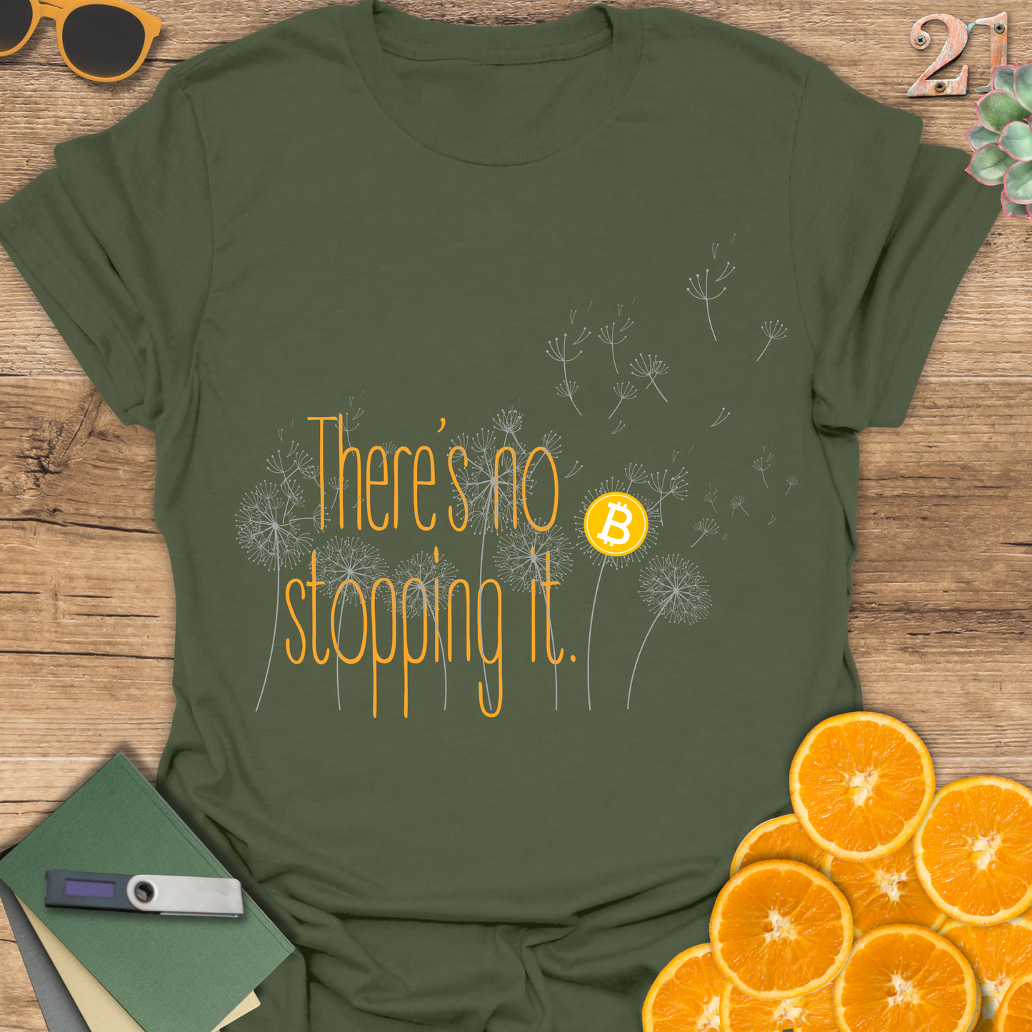 Dandelion Bitcoin T-Shirt