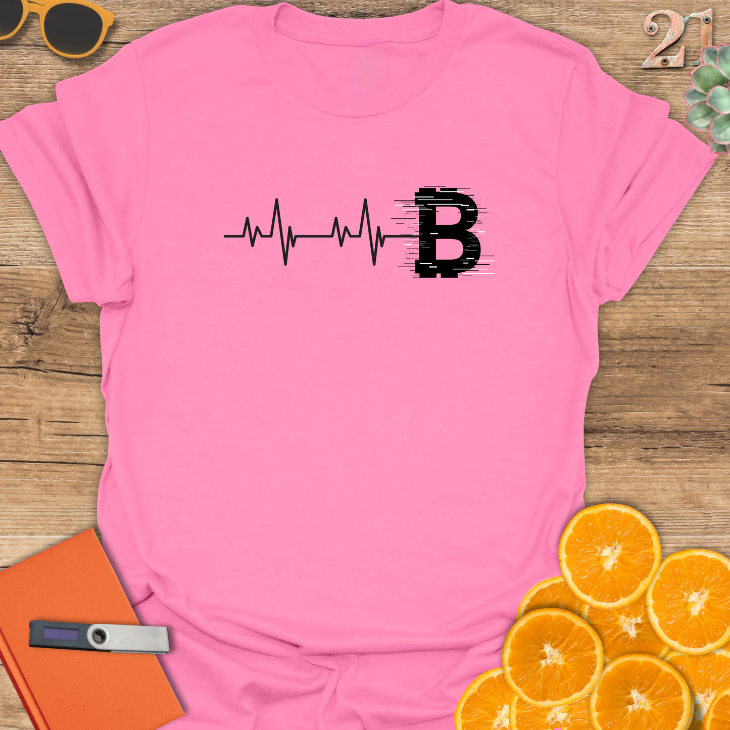 Bitcoin Pulse Unisex T-Shirt