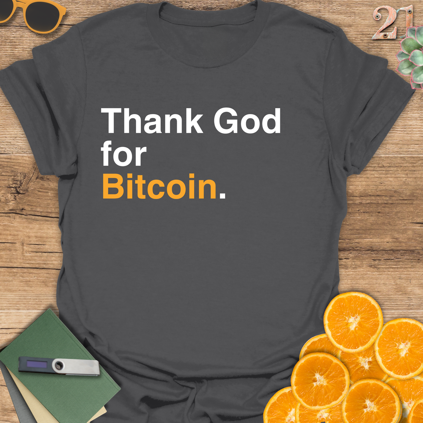 Thank God for Bitcoin T-Shirt