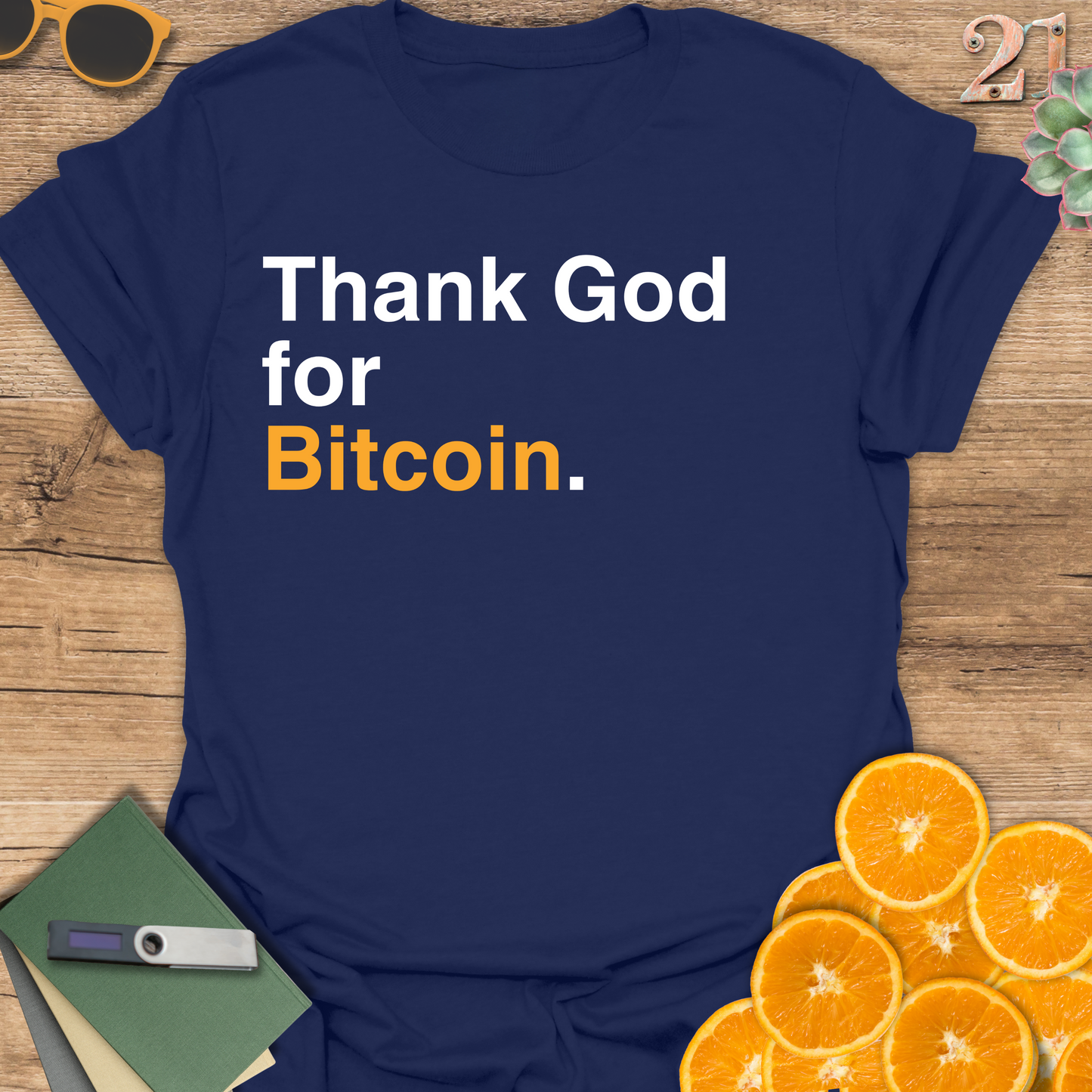 Thank God for Bitcoin T-Shirt