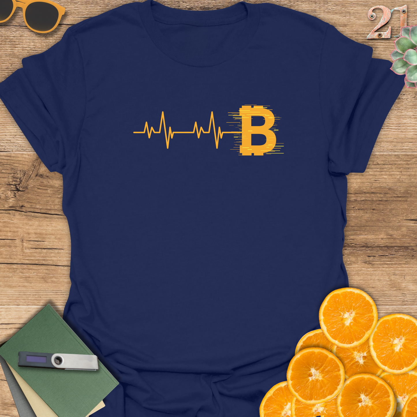 Bitcoin Pulse Unisex T-Shirt