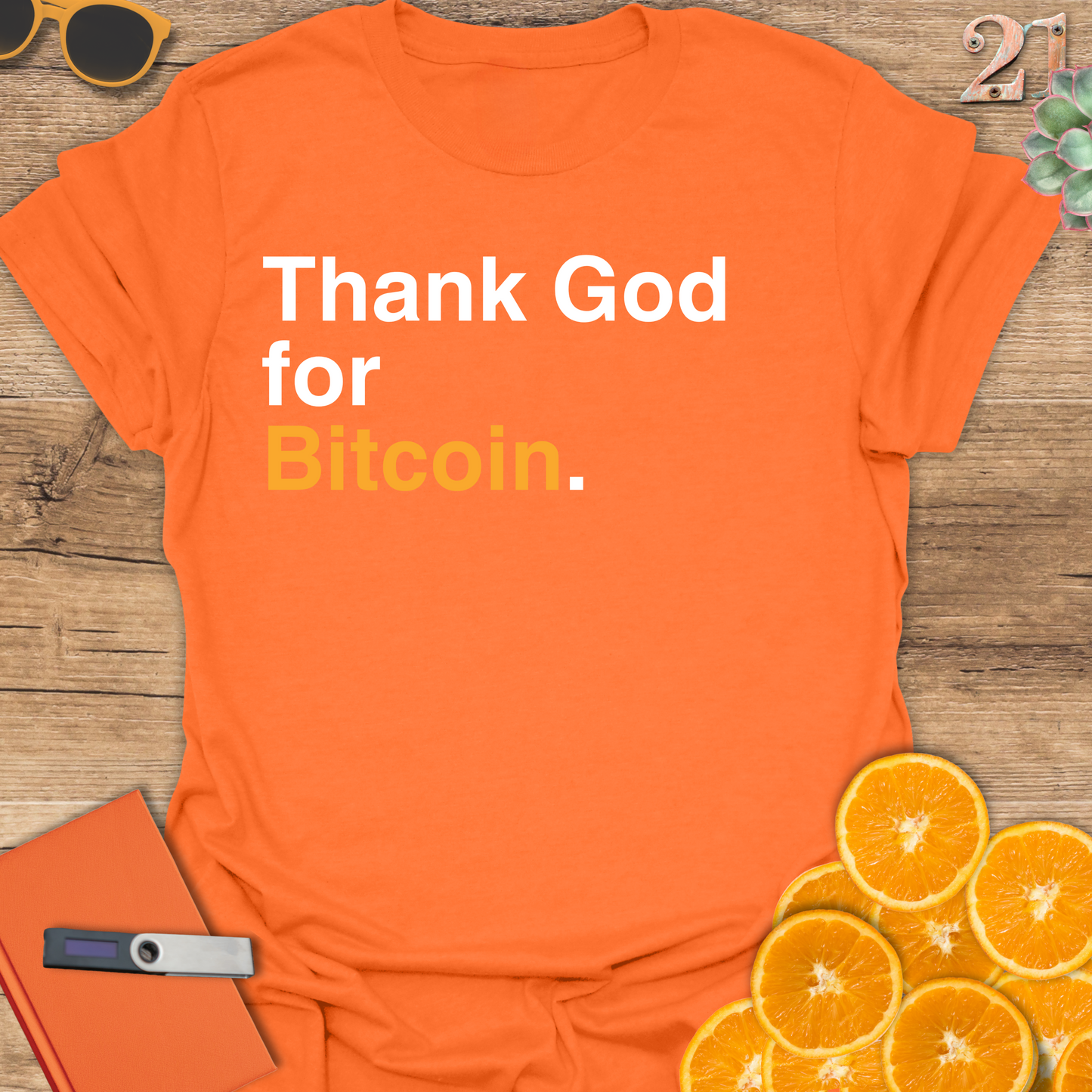 Thank God for Bitcoin T-Shirt