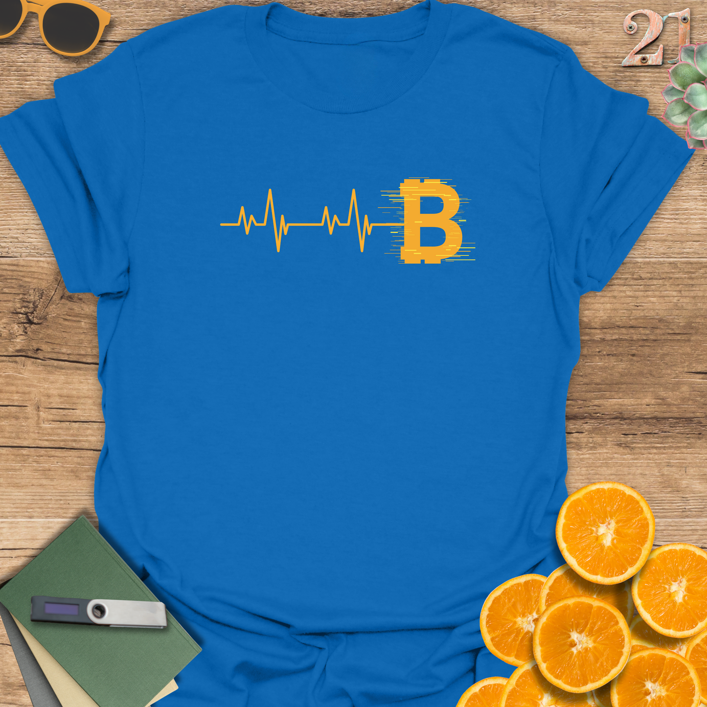 Bitcoin Pulse Unisex T-Shirt