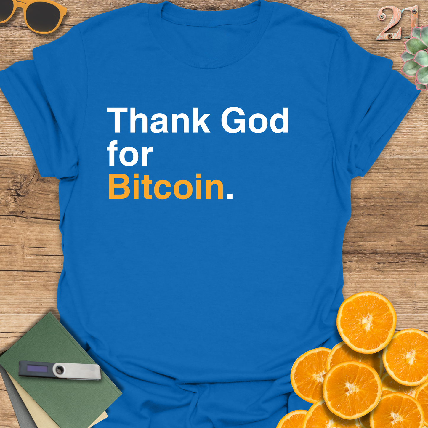 Thank God for Bitcoin T-Shirt