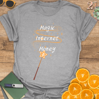 Bitcoin Magic Wand T-Shirt